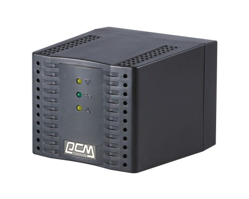 Стабилизатор напряжения Powercom TCA-1200 600Вт 1200ВА черный