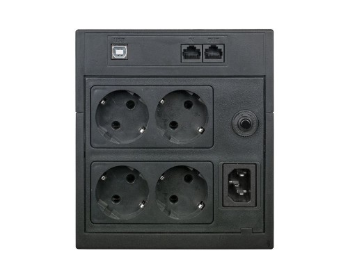 ИБП PowerCom RPT-2000AP (2000VA/1200W, USB, AVR, RJ11, RJ45, 6*IEC)