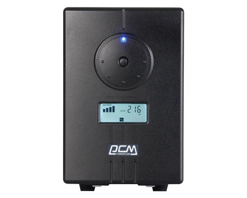 ИБП PowerCom INF-1500 (1500VA/1050W, LCD, USB, 2*Schuko)