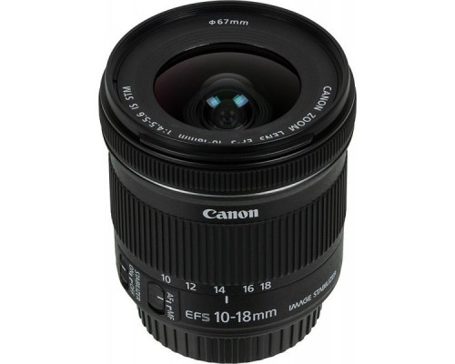 Объектив Canon EF-S IS STM (9519B005) 10-18мм f/4.5-5.6