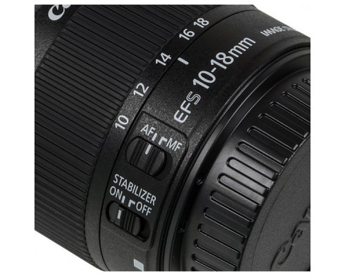 Объектив Canon EF-S IS STM (9519B005) 10-18мм f/4.5-5.6