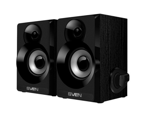 Колонки Sven SPS-517, чёрный,2.0, USB, мощность 2x3 Вт(RMS) чёрный, 2.0, USB, мощность 2x3 Вт(RMS)