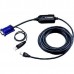 Модуль удлинителя, SVGA+KBD+MOUSE USB,   4.5 метр., для подкл. комп. к перекл. KH15xxA/KH15xxAi/KL15xxA/KH25xxA, макс.разреш. 1600х1200, RJ45+HD-DB15+USB A-тип, Female+2xMale, без Б.П., (DDC2B) USB CPU Module/cat 5 cable for KH2516A