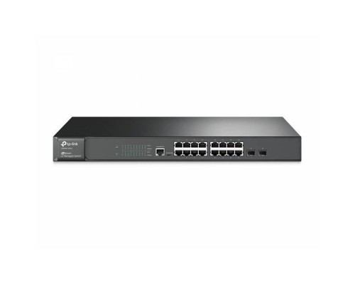 Коммутатор TP-Link T2600G-18TS 16G 2SFP управляемый