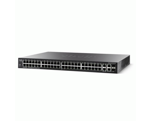 SG350X-48P-K9-EU Маршрутизатор Cisco SG350X-48P 48-port Gigabit POE Stackable Switch