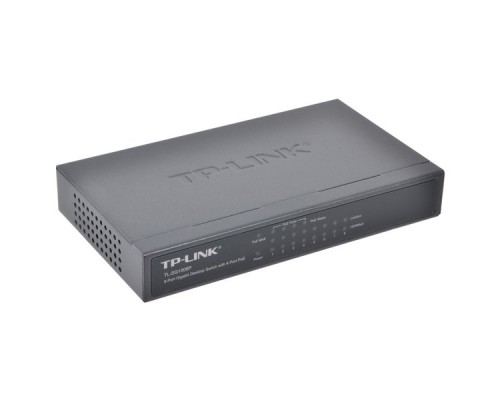 Коммутатор TP-Link TL-SG1008P 8-port Switch (4UTP 10/100/1000Mbps + 4UTP10/100/1000Mbps PoE)