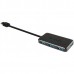 USB 3.0 4-Port HUB, чёрный, Transcend