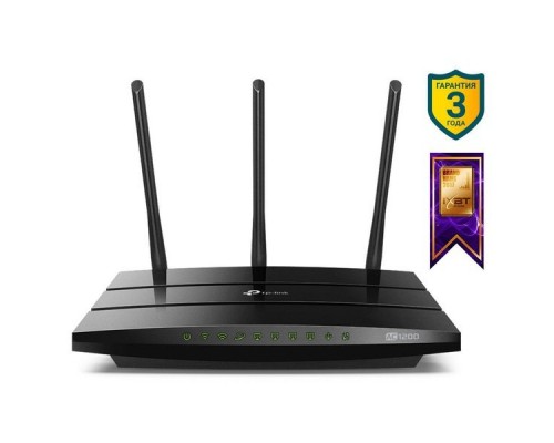 Маршрутизатор TP-Link Archer C1200 Wireless Dual-Band Gigabit Router 4UTP 1000Mbps,1WAN