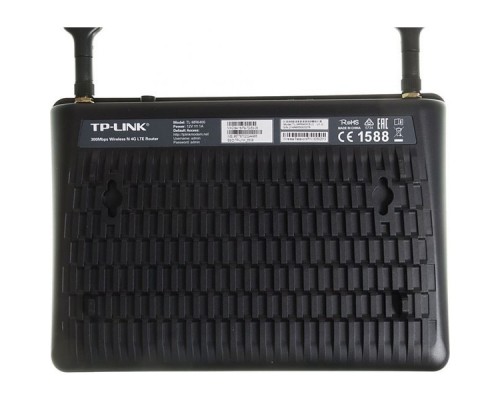 Роутер беспроводной TP-Link TL-MR6400 N300 10/100BASE-TX/4G черный