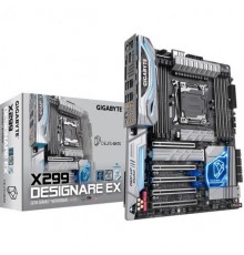 Материнская плата Gigabyte X299 DESIGNARE EX, Socket 2066, Intel®X299, 8xDDR4-2400, 5xPCI-Ex16, 8xSATA3,(RAID 0/1/5/10) 3xM.2, 8 Ch Audio, 2xGLan, Wi-Fi, (2+4)xUSB2.0, (4+4)xUSB3.0,                                                                     