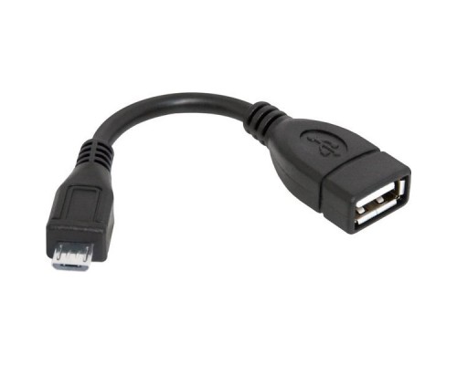 Кабель-переходник Defender microUSB (M) - USB (F)  /для подкл. устр. USB Flash, HDD, мыши, и и т.д./ поддерж. режим OTG.