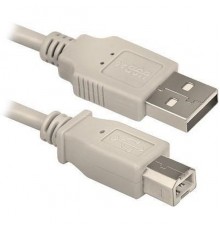 Кабель USB 2.0 A--B 5м Defender USB04-17 83765 черный                                                                                                                                                                                                     