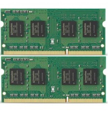 Модуль памяти Kingston SO-DIMM DDR3 8GB 1333MHz  Non-ECC CL9  SR x8 (Kit of 2)                                                                                                                                                                            