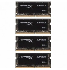 Модуль памяти Kingston 64GB 2400MHz DDR4 CL14 SODIMM (Kit of 4) HyperX Impact                                                                                                                                                                             