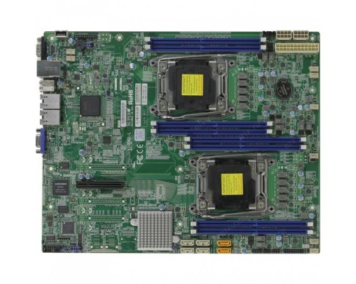 Материнская плата Материнская плата SuperMicro MBD-X10DRD-L-O E-ATX  LGA 2011  8xDDR4  6xSATA3  7xUSB2.0  VGA  PCI-E 3.0x8