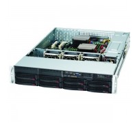 Серверный корпус SuperMicro CSE-825TQ-R720LPB Black 8xHotSwap SAS/SATA, E-ATX 720W 2U RM                                                                                                                                                                  