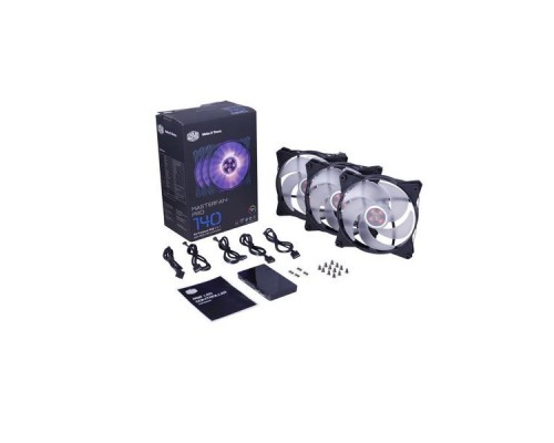 Вентилятор для корпуса Cooler Master MasterFan Pro 140 Air Pressure RGB 3 in 1 MFY-P4DC-153PC-R1