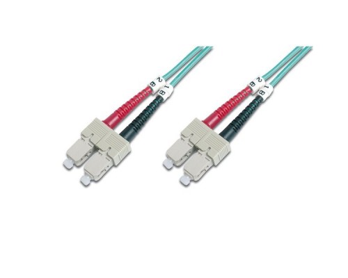 Патч-корд оптический SC/SC Duplex MM 50/125 XG, 1m SC/SC Duplex Patchcord, MM 50/125 OM3, 1m