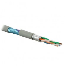 Кабель F/FTP Кат. 6a / Кат. 7, AWG 23, LSZH, катушка 500 м PiMF COMPACT Cable 600 MHz (Cat.7), LSZH, reel (500m)                                                                                                                                          