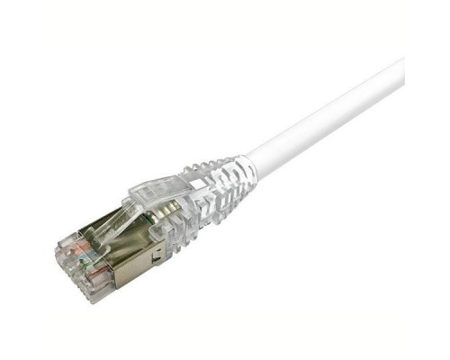 Коммутационный шнур FTP, белый, 1 метр Patchcord, Cat.5E, FTP, LSZH, white, 1.0m