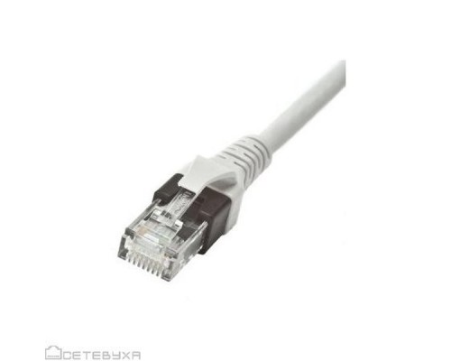 Коммутационный шнур SlimLine Кат.5E U/UTP RJ-45, LSZH, Цвет: белый, 2.0м Patch Cord SlimLine, Cat.5e UTP LSZH 2.0m white