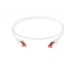 Коммутационный шнур Кат. 6a S/FTP, LSZH, Цвет: белый, 1м Patch Cord Cat.6a S/FTP LSZH, white, 1.0m                                                                                                                                                        