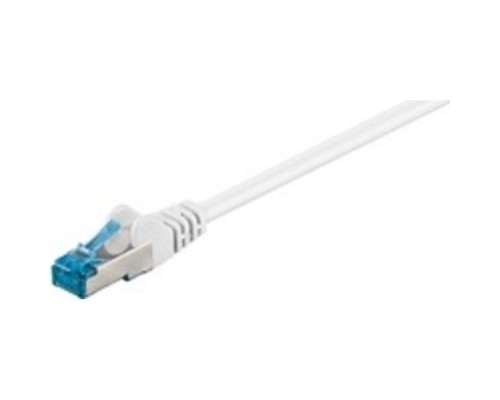 Коммутационный шнур Кат. 6a S/FTP, LSZH, Цвет: белый, 0.5м Patch Cord Cat.6a S/FTP LSZH, white, 0.5m