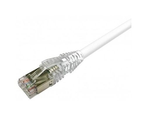 Коммутационный шнур Кат. 6 S/FTP, LSZH, белый, 7.5м Patch Cord Cat.6 S/FTP, LSZH, white, 7.5 m