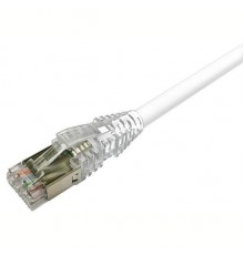 Коммутационный шнур Кат. 6 S/FTP, LSZH, белый, 0.5м Patch Cord Cat.6 S/FTP, LSZH, white, 0.5 m                                                                                                                                                            