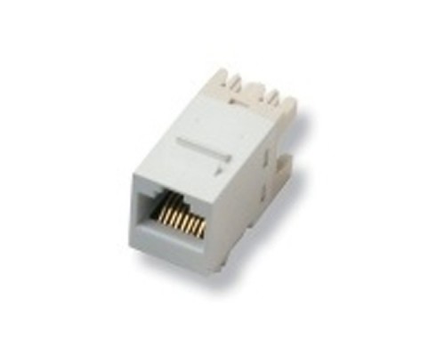 Модульное гнездо RJ-45 Кат.5е SL желтый Modular Jack SL, 4pair RJ45, Unshielded, Cat.5e, yellow