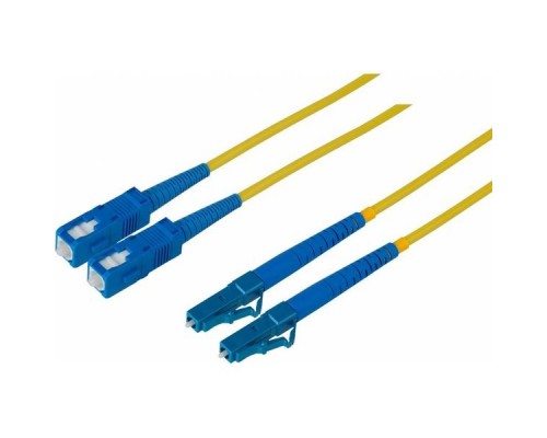 Коммутационный шнур Волоконнооптический LC/SC Duplex Patchcord, SM 9/125, tuned, 1m