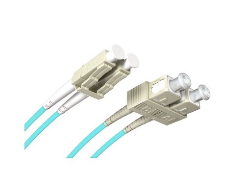 Патч-корд оптический LC / SC Duplex, MM 50/125 OM3, 5м LC/SC Duplex Patchcord, MM 50/125 OM3, 5m