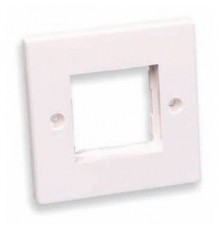 Рамка-переходник с 86*86 на 45*45 Frame (85x85) for 45X45 Faceplate, unloaded                                                                                                                                                                             