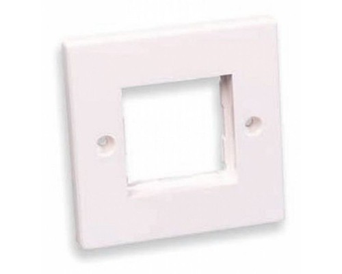 Рамка-переходник с 86*86 на 45*45 Frame (85x85) for 45X45 Faceplate, unloaded