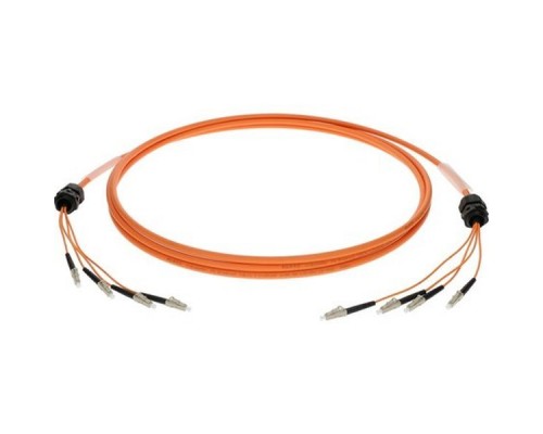 Универсальный кабель с плотным буфером, Кол-во волокон: 24, OM3 FO Cable Mini Breakout Distribution, OM3, 24 fibers