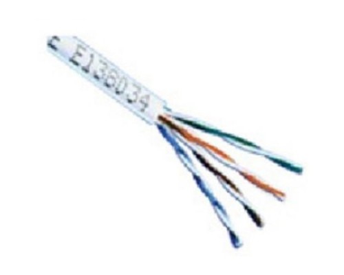 Кабель 4-парный U/UTP Кат. 5E, LSZH, 305 м, белый Cable UTP, Cat.5e, LSZH, Box 305m, white