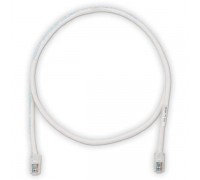 Патч-корд Panduit UTPCH3MY вилка RJ-45-вилка RJ-45 кат.5е 3м белый ПВХ                                                                                                                                                                                    