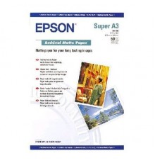 Фотобумага EPSON Архивная Матовая, 192г/м2, A3+(32,9X48,3)/50л.                                                                                                                                                                                           
