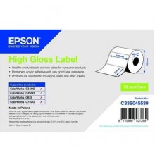 Лента Epson High Gloss Label 102 x 51mm. 610 lab                                                                                                                                                                                                          