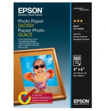 Бумага EPSON Photo Paper Glossy 200г/м2 10x15 500sheets                                                                                                                                                                                                   