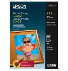 Фотобумага EPSON Photo Paper Glossy 200г/м A4(21x29.7)/20л                                                                                                                                                                                                