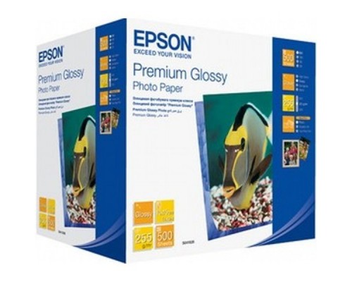 Фотобумага EPSON Высококачественная Глянцевая, 255г/м2, A6(10X15)/500л.