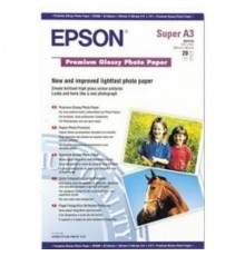 Фотобумага EPSON Высококачественная Глянцевая, 255г/м2, A3+/ 20л.                                                                                                                                                                                         