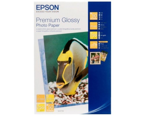 Фотобумага Epson Premium Glossy Photo Paper 10x15 (50 листов) (255 г/м2)