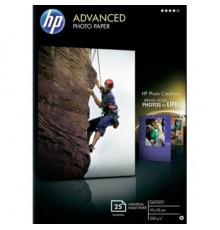 Фотобумага HP Улучшенная Глянцевая для печати без полей 10 х 15см  250  г/м2   25л.                                                                                                                                                                       