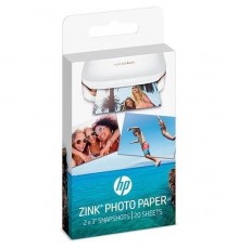 Фотобумага HP ZINK Sticky-Backed Photo Paper   5см x7,6 см, 20л, глянцевая                                                                                                                                                                                
