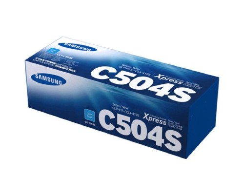 Тонер-картридж Samsung CLT-C504S Cyan Toner Cartridg