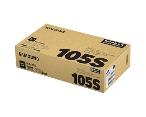 Тонер Картридж Samsung MLT-D105S SU776A черный (1500стр.) для Samsung ML-1910/2525/SCX-4600/4623