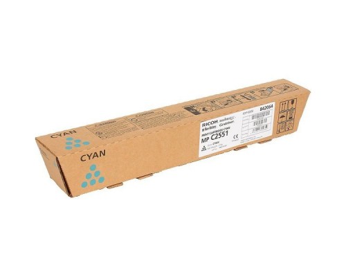 MP C2551he Тонер-картридж голубой MP C2551he Toner-cartridge Cyan