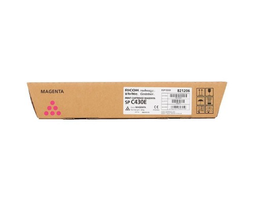 Тонер-картридж тип SP C430E малиновый Print Cartridge Magenta SP C430E